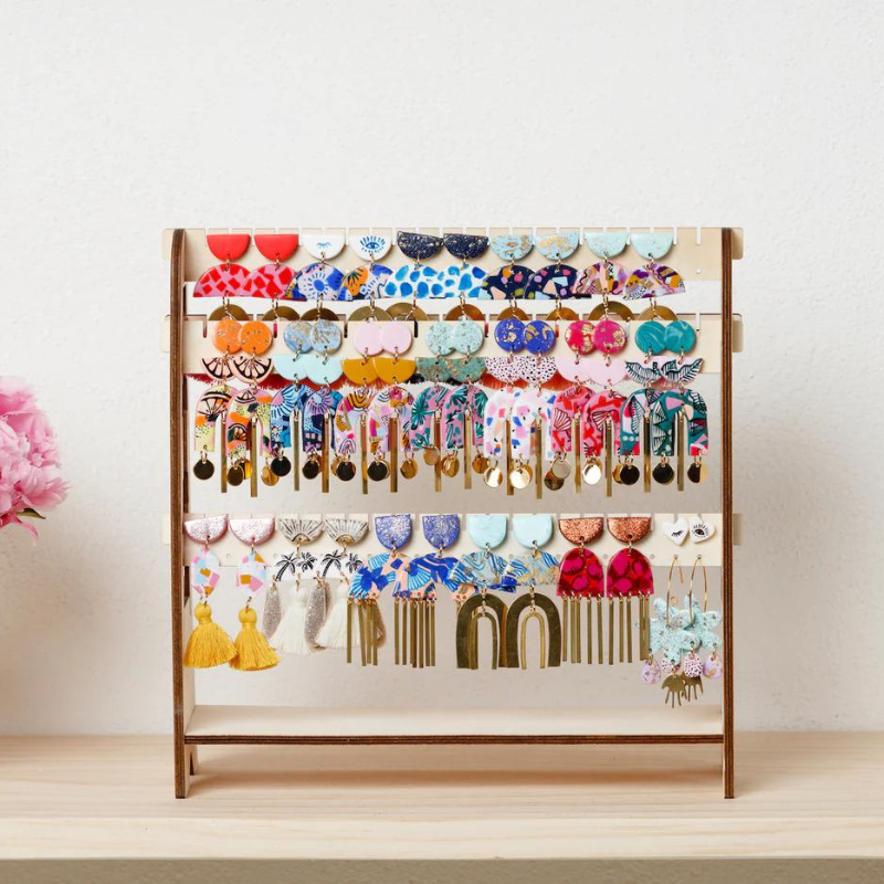 Adjustable earring stand discount