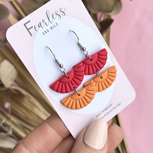 Sally Orange Raspberry