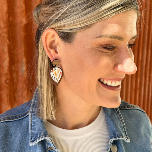 Maddie Haze Leather Drop