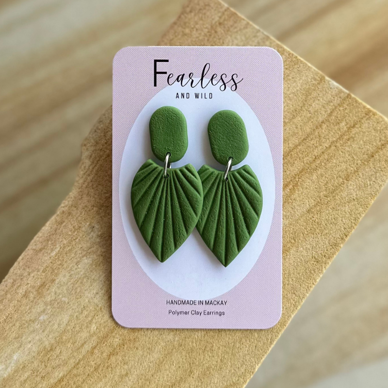 Green 2025 earrings online