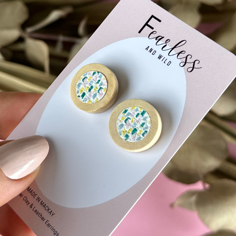 Garden Bloom Round Stud