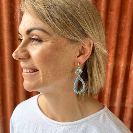 Perrine Shell Sky Blue