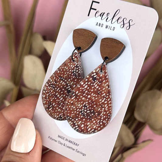 Tia Tan Leopard Acrylic