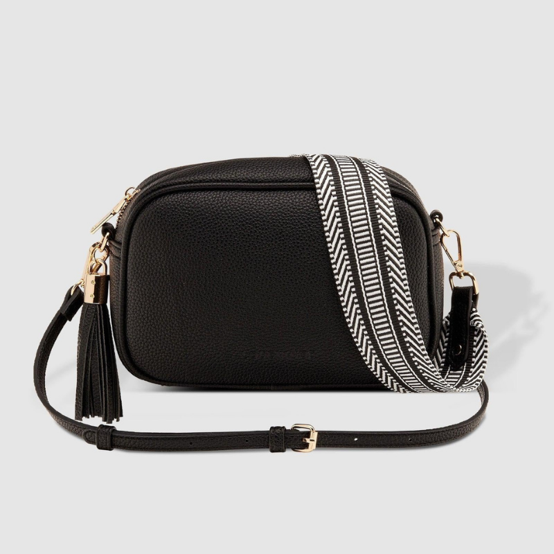 Jacinta Eddie Crossbody Bag Black