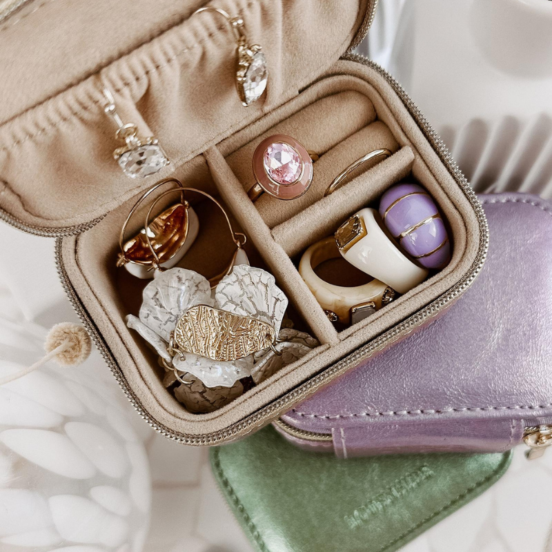 Suzie Jewellery Box Pink