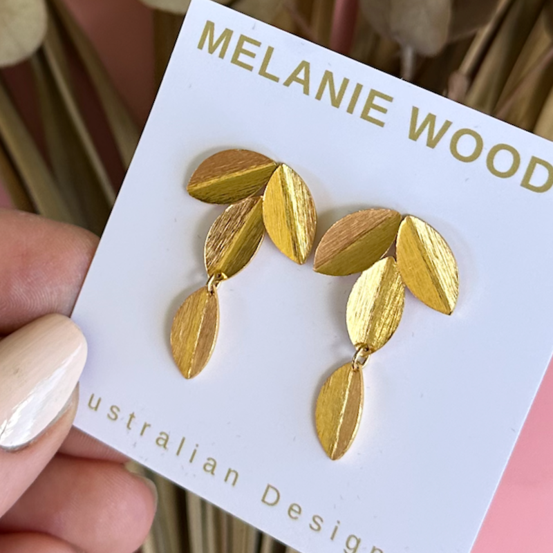 Leaf Gold Drop