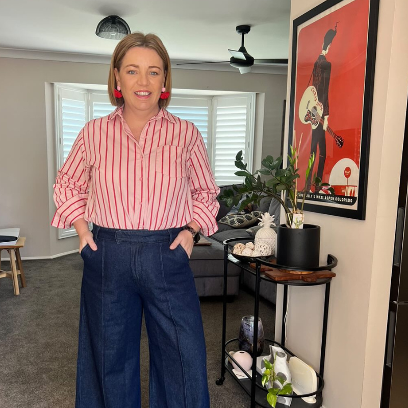 Gina Black Silver Flake