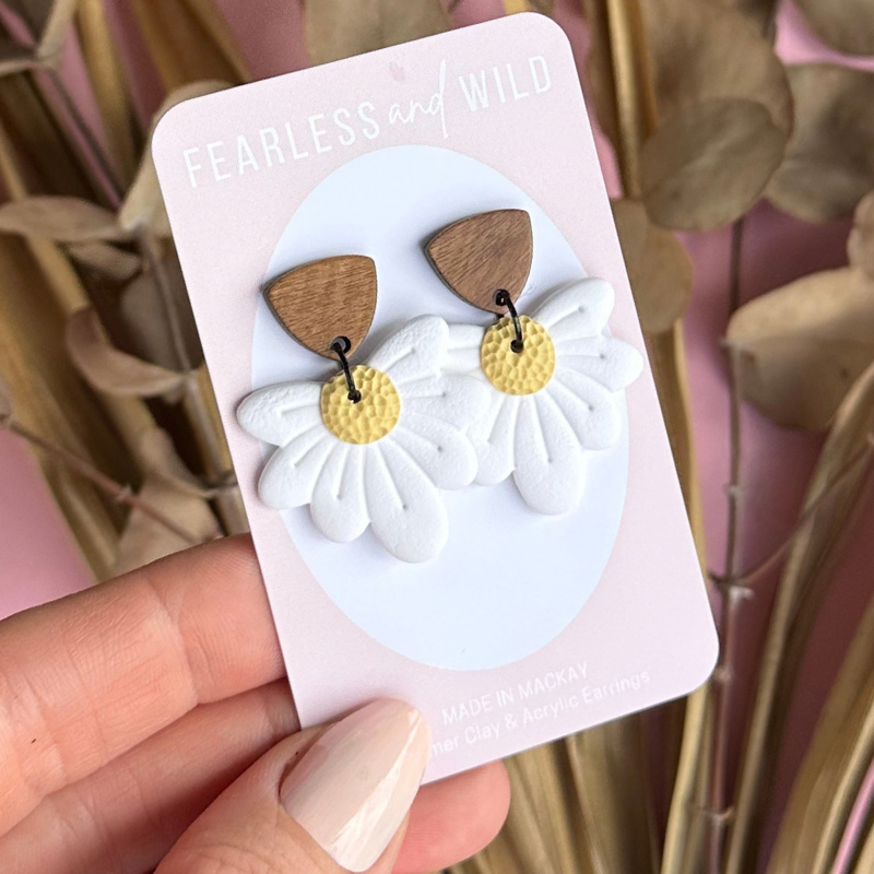 Daisy Drop White