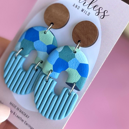 Gianna Blue Confetti
