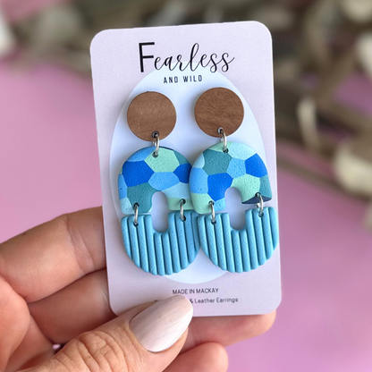 Gianna Blue Confetti