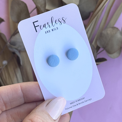Sky Blue Mini Stud