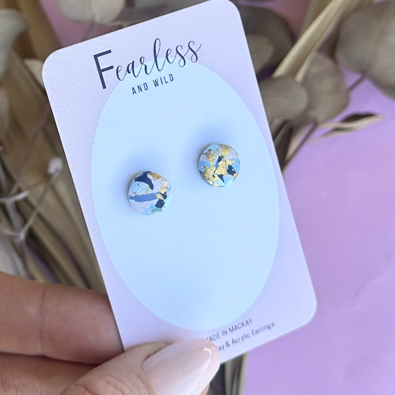 Blue Crush Mini Stud