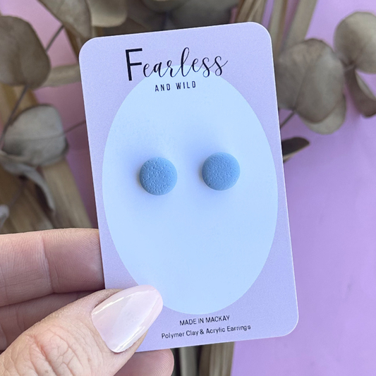 Sky Blue Mini Stud