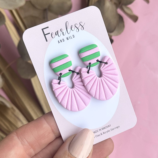 Lila Pink Green