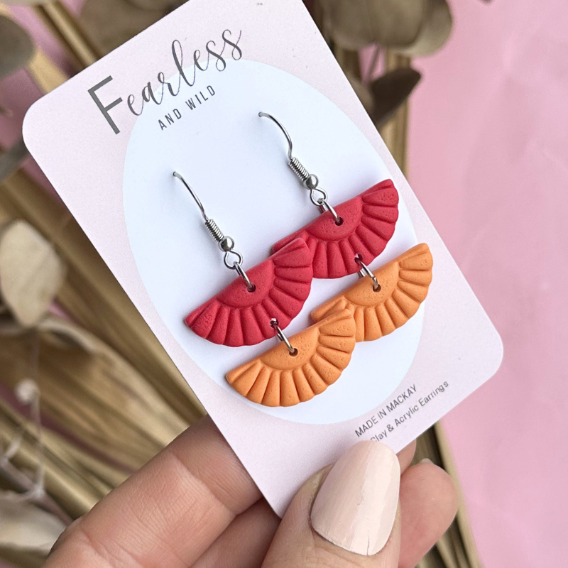 Sally Orange Raspberry