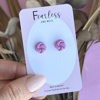 Berry Knot Stud