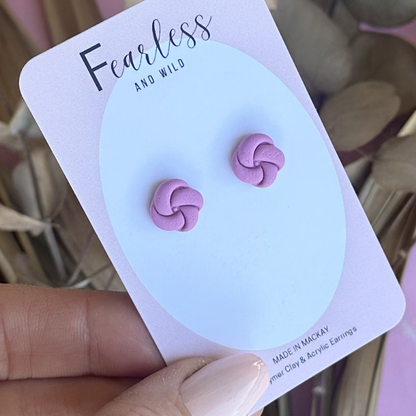 Berry Knot Stud