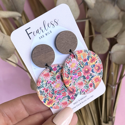 Asher Floral Acrylic