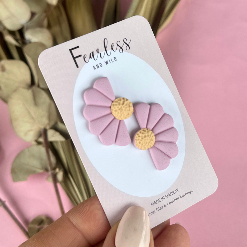 Soft Musk Statement Flower Stud