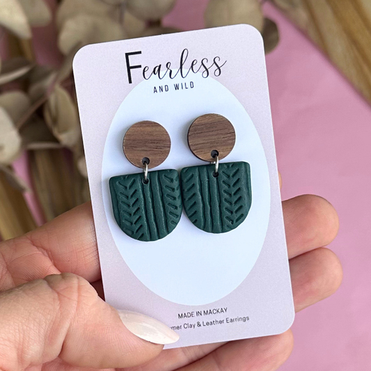 Mara Linear Forest Green