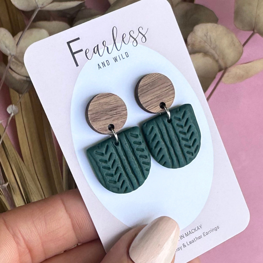 Mara Linear Forest Green