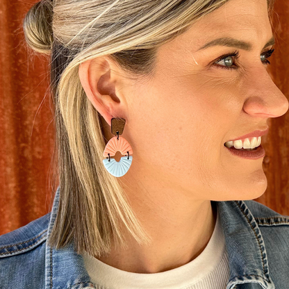 Suzie Peach Blue