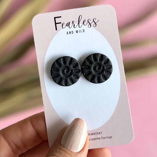 Alexia Statement Stud Black