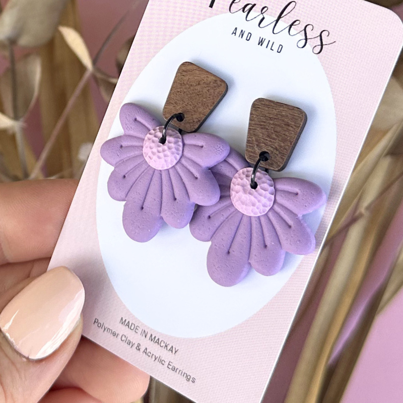 Daisy Drop Purple