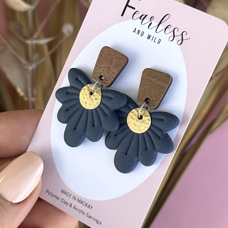 Daisy Drop Navy