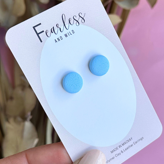 Light Blue Mini Stud