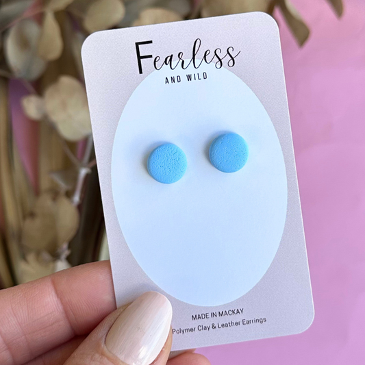 Light Blue Mini Stud