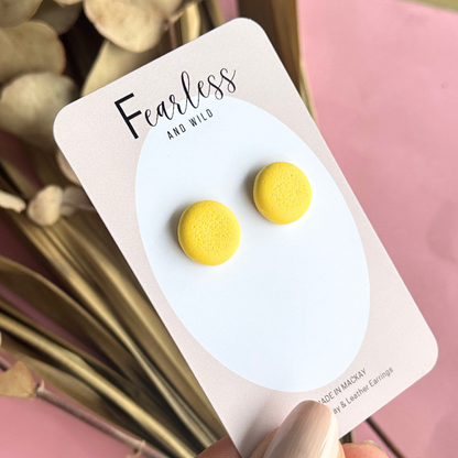 Round Yellow Stud
