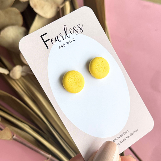 Round Yellow Stud