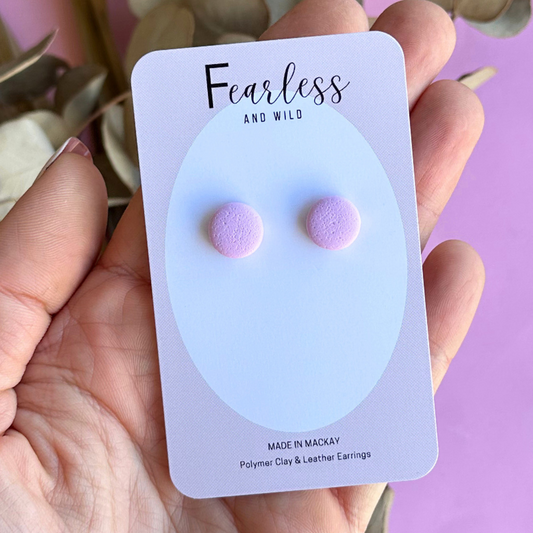 Soft Pink Mini Stud