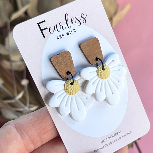 Daisy Drop White