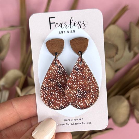 Tia Tan Leopard Acrylic