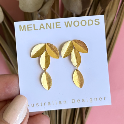 Leaf Gold Drop