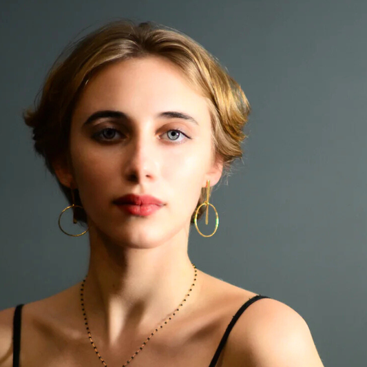 Gold Matisse Stud Drop