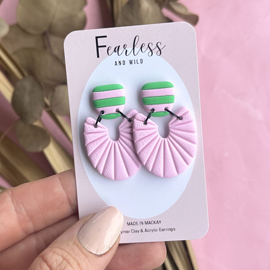 Lila Pink Green