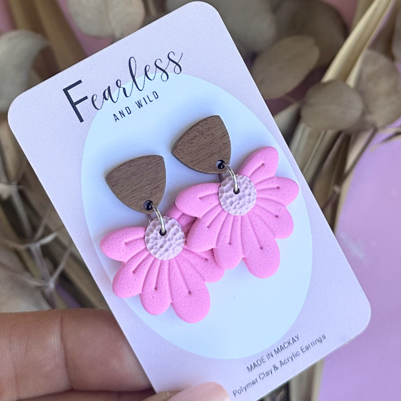 Daisy Drop Pink