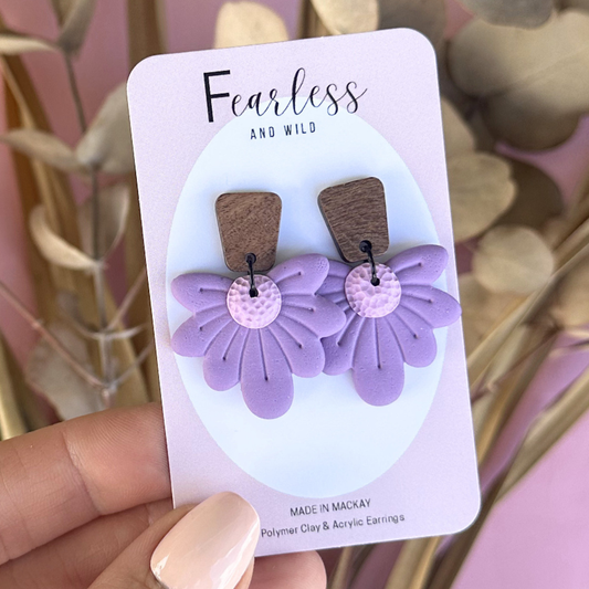 Daisy Drop Purple