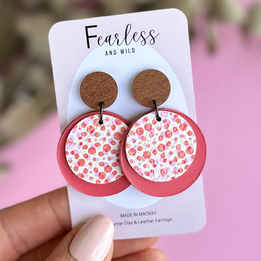 Handmade Earrings Supplies To Make Leather Earrings Leather