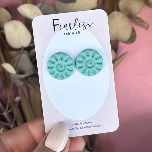 Alexia Statement Stud Sage