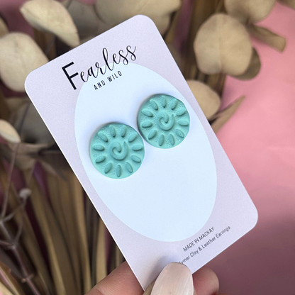 Alexia Statement Stud Sage