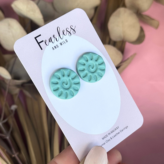 Alexia Statement Stud Sage