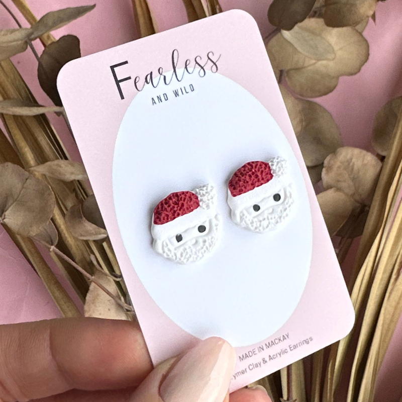 Santa Studs