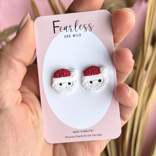 Santa Studs