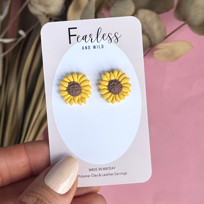 Sunflower Studs