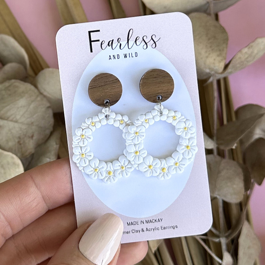 White Cluster Flower