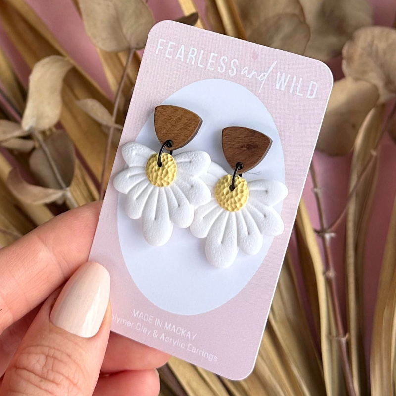 Daisy Drop White